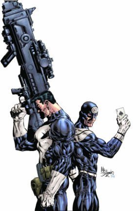 Punisher vs. Bullseye (By: Daniel Way) cover
