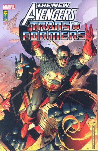 New Avengers/Transformers book cover