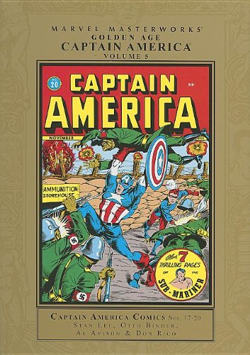 Marvel Masterworks Presents Golden Age Captain America Comics — Stan Lee · 2011