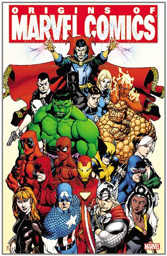 Origins of Marvel Comics book cover