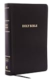 KJV Holy Bible: Personal Size Giant Print with 43,000 Cross References, Black Bonded Leather, Red Letter, Comfort Print: King James Version