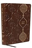 KJV Journal the Word Bible, Reflect, Journal or Create Art Next to Your Favorite Verses (Brown Leathersoft, Red Letter, Comfort Print: King James Version Holy Bible)