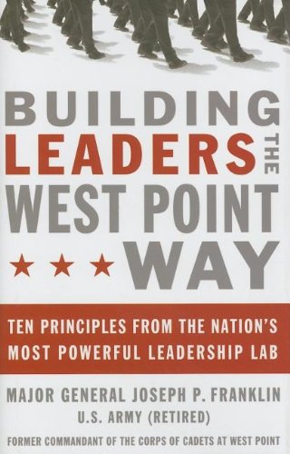 Building Leaders the West Point Way: Ten Principles from the Nation's Most Powerful Leadership Lab book cover