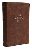 Nkjv Abide Bible Leathersoft Brown Red Letter Comfort Print Holy Bible New King James Version