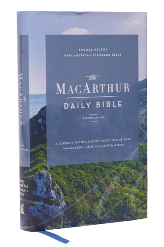 The MacArthur Daily Bible, NASB book cover