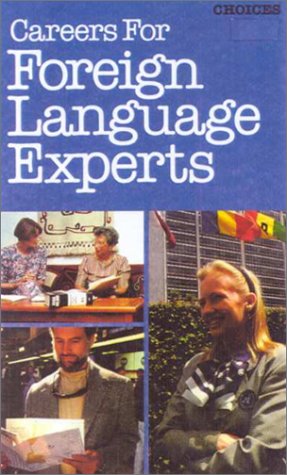 Careers for Foreign Language Experts cover