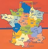 Michelin Map No 512 Bretagne Brittany France French Edition