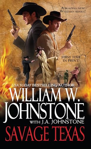 Savage Texas (With: William W. Johnstone) cover