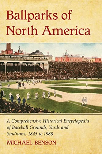 Ballparks of North America book cover