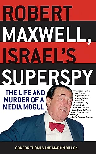 Robert Maxwell, Israel's Superspy book cover