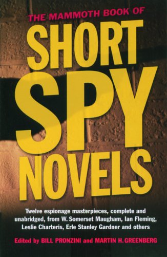 The Mammoth Book of Short Spy Novels book cover