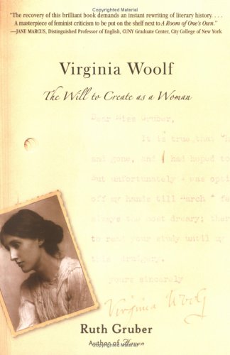 Virginia Woolf: The Will to Create as a Woman book cover