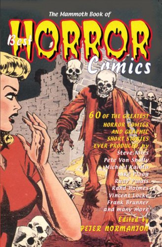 The Mammoth Book of Best Horror Comics book cover