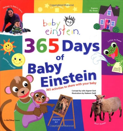 Cover of 365 days of Baby Einstein