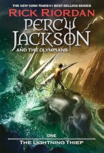 The Lightning Thief by Rick Riordan — book cover