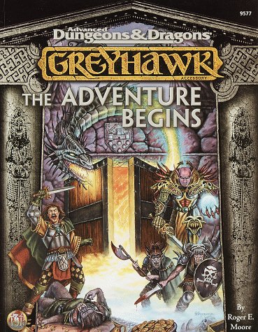 Greyhawk: The Adventure Begins book cover