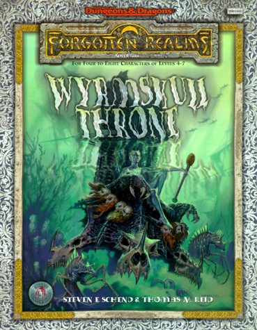 The Wyrmskull Throne (By: Steven Schend) cover