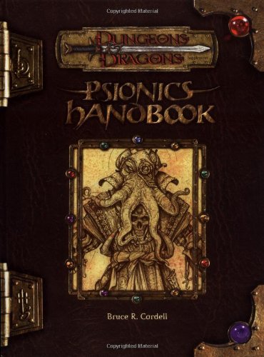 Psionics Handbook (By: Bruce R. Cordell) cover