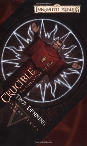 Cover of Crucible: The Trial of Cyric the Mad