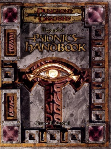 Expanded Psionics Handbook (By: Bruce R. Cordell) cover