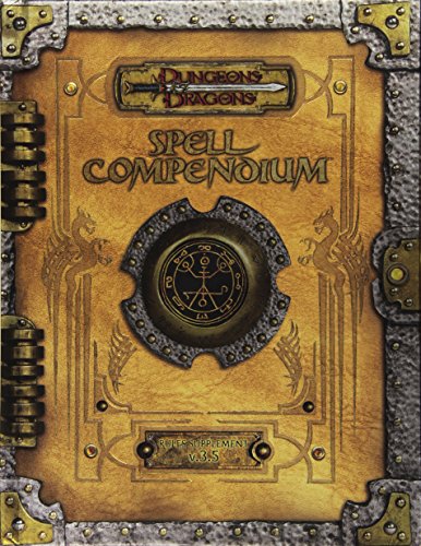 Premium 3.5 Edition Dungeons & Dragons Spell Compendium (By: Wizards of the Coast) cover
