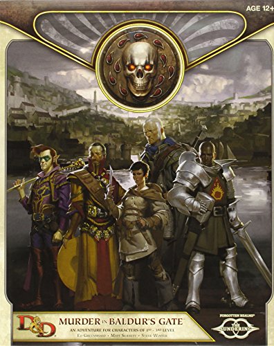 Murder in Baldur's Gate book cover