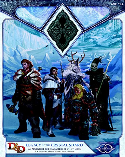 Legacy of the Crystal Shard (By: R.A. Salvatore) cover