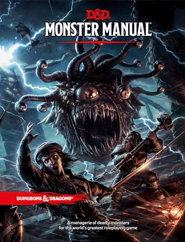 Monster Manual (By: Robert J. Schwalb,Matt Sernett,Mike Mearls,Wizards of the Coast,Jeremy Crawford,Steve Townshend) cover