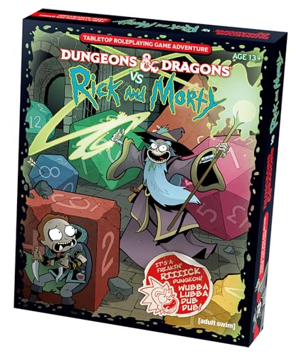 Dungeons & Dragons vs Rick and Morty (By: Wizards of the Coast) cover