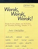 Words Words Words Readytouse Games And Activities For Vocabulary Building Grades 712