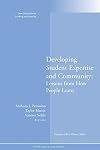 Developing Student Expertise and Community: Lessons from How People Learn