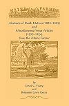 Abstracts of Death Notices (1833-1852) and Miscellaneous News Items from the Maine Farmer (1833-1924)