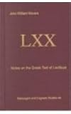 Notes on the Greek Text of Leviticus
