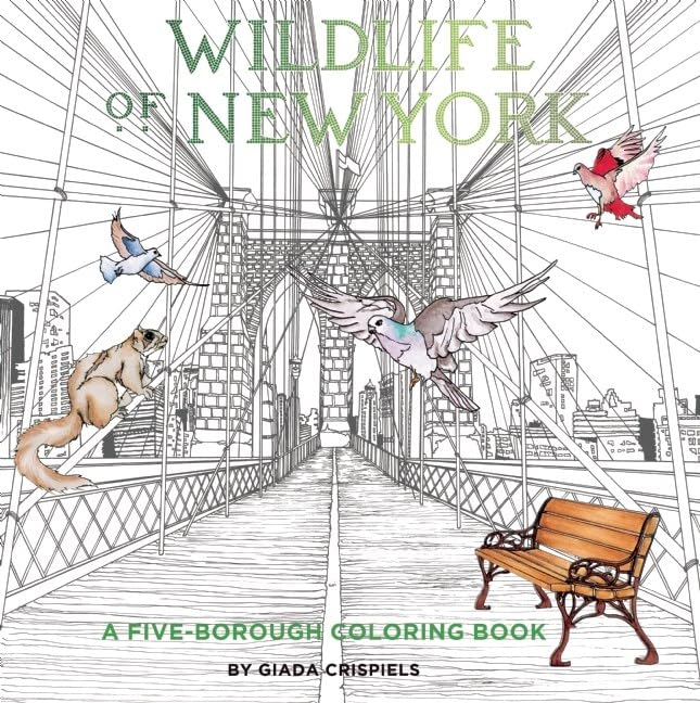 Cover of Wildlife of New York Coloring Book
