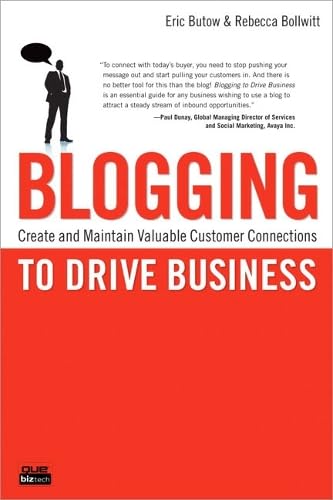 Blogging to Drive Business (By: Eric Butow,Rebecca Bollwitt) cover