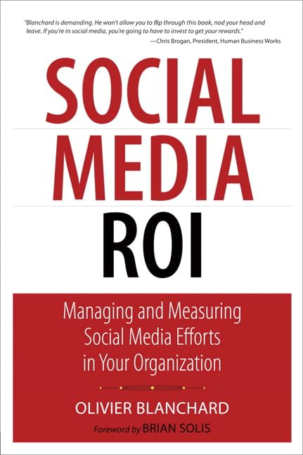Social Media ROI (By: Olivier A. Blanchard) cover