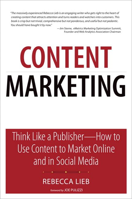 Content Marketing (With: Rebecca Lieb) cover
