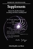 Supplements From The Earliest Essays To Being And Time And Beyond Suny Series In Contemporary Continental Philosophy
