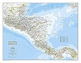 National Geographic Central America Classic Wall Map 2875 X 2225 Inches National Geographic Reference Map