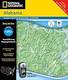 National Geographic Topographical Alabama