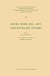Henry More (1614-1687) tercentenary studies