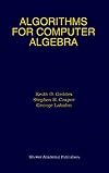 Algorithms for Computer Algebra