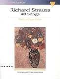 Richard Strauss 40 Songs The Vocal Library