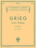 Lyric Pieces Volume 5 Op 68 71 Schirmer Library Of Classics Volume 1956 Piano Solo Schirmers Library Of Musical Classics