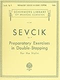 Preparatory Exercises In Doublestopping Op 9 Schirmer Library Of Classics Volume 849 Violin Method