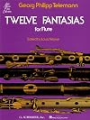 Twelve Fantasias for Solo Flute [score]