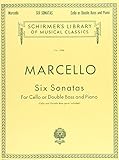 Six Sonatas For Cello Or Double Bass And Piano
