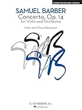 Concerto Corrected Revised Version Violin And Piano Reduction