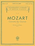 Mozart Concerto For Clarinet K 622 For Clarinet And Piano Schirmers Library Of Musical Classics