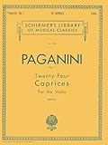 24 Caprices Op 1 Schirmer Library Of Classics Volume 1663 Violin Solo Schirmers Library Of Musical Classics